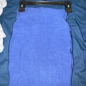 WOW Couture Vibrant Blue Pencil Skirt